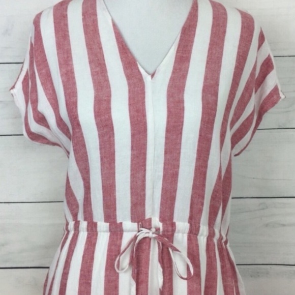 Rails Wren Seville Stripe Drawstring Waist Dress - Picture 5 of 8